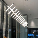 GobekUsa LED Chandelier: Modern Nordic Industrial Pendant Light for Dining Room and Bar