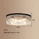 GobekUsa Crystal LED Ceiling Chandelier for Modern American Minimalist Décor