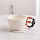 GobekUsa Alkali Water Biscuit Mug Set - Ceramic Tea & Coffee Cup for Dining Table
