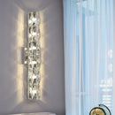 GobekUsa K9 Crystal LED Wall Lamp: Modern Luxury Nordic Sconces for Home Lighting