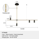 GobekUsa Black Chandelier Pendant Lights for Dining Table, Kitchen, Living Room