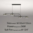 GobekUsa LED Pendant Lights: Remote Controlled Modern Lighting for Home Décor