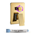 GobekUsa Brass Bathroom Hot Cold Mixer Valve - Wall Mounted Shower Control