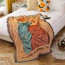 GobekUsa Gothic Thread Blanket Throw Tapestry - Versatile Home Decor & Outdoor Essential