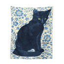 GobekUsa Black Cat Tapestry Wall Hanging: Tarot Witchcraft Baphomet Occult Home Decor