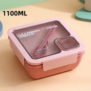 GobekUsa Bento Box Set with Tableware | Leakproof Microwave Food Container