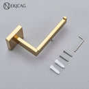 GobekUsa Gold Square Paper Holder Bathroom Accessory