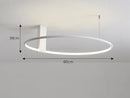 GobekUsa Circular LED Ceiling Light for Bedroom - 360 Degree Rotation