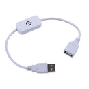 GobekUsa LED Strip Lights Dimmer Switch USB Cable with Rotary/Touch Controller