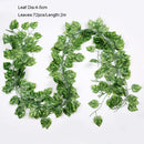 GobekUsa 12pcs 2.2M Ivy Green Garland String Wall Decoration Artificial Plants
