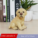 GobekUsa Dog Sculpture for Home Decor - Lifelike Resin Pup Figurine Craft