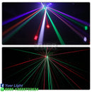 GobekUsa Dual LED Strobe Arm Moving Head Light with RG Laser for DJ Disco Party