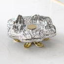 GobekUsa High-Leg Iceberg Tray Desktop Organizer Decor Ashtray Candy Plate