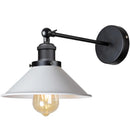 GobekUsa Industrial Wall Sconce Light with Adjustable Metal Lampshade