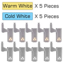 GobekUsa LED Cabinet Lights 10 Pack Internal Sensor Light for Closet Bedroom Night Lamp