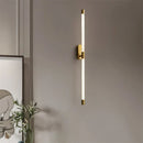 GobekUsa Gold Geometric Lines Wall Lamps for Modern Luxury Home Decor