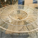 GobekUsa Handmade Rattan Pendant Light for Dining Room, Living Room, Bedroom, Hotel
