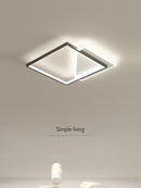 GobekUsa Geometric LED Ceiling Lamp | Modern Nordic Bedroom Study Light