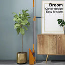 GobekUsa Household Broom Scoop Set: Folding Dustpan, Broom & Shovel, Water Wiper, Pet Hair Grabber