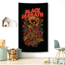 GobekUsa Black Sabbath Metal Band Rock Music Wall Tapestry