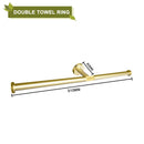 GobekUsa Brushed Gold Bathroom Accessories Set