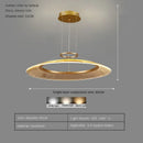 GobekUsa LED Luxury Ring Chandelier for Living Room Decoration