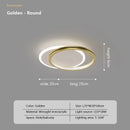 GobekUsa Crystal LED Ceiling Lights for Elegant Home Entrance with Minimalist Design