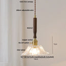 GobekUsa Ceramic LED Pendant Light with Adjustable Wire, Modern Nordic Design