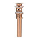 GobekUsa Brass Bathroom Basin Faucet in Elegant Rose Gold Finish