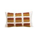 GobekUsa Geometric Embroidery Circle Stripe Cushion Cover | Home Sofa Decor Pillowcase