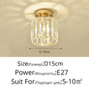 GobekUsa Crystal Glass Nordic LED Chandelier for Modern Indoor Lighting
