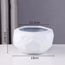GobekUsa Ceramic Vase Modern Decor Ornaments Pot Plants Flower Arrangement Ornamental Decor vase