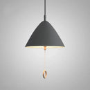 GobekUsa Designer Pendant Light for Dining Room & Bedroom, Pull Switch E27 Fixture