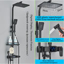 GobekUsa Digital Thermostatic Shower Faucet Set with Bidet Sprayer