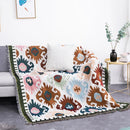 GobekUsa Dustproof Butterfly Carp Pattern Sofa Blanket