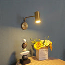 GobekUsa LED Rotatable Wall Lamps Black Gold White Sconce