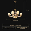 GobekUsa Chinese Jade Chandelier: Modern Living Room & Restaurant Décor