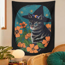 GobekUsa Cat Tapestry Wall Hanging: Cute Witchcraft Decor for Home, Bedroom, Dorm