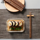 GobekUsa 5PCS Natural Wooden Chopsticks - Japanese Hotel Restaurant Special Chopsticks For Ramen Rice