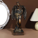 GobekUsa Greek Goddess Fortune Figurine - Wealth Sculpture Home Office Decor Gift