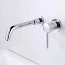 GobekUsa Brushed Gold In-Wall Black Basin Faucet Set for Bathroom Sink Mixer Tap