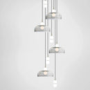 GobekUsa Glass Ball Pendant Light: Modern Decor for Duplex Stairwells, Living Room, Bedroom