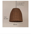 GobekUsa Handmade Rattan Seaside Resort Pendant Lamp - Wabi Sabi Living Style