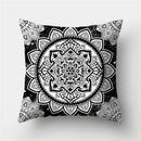 GobekUsa Geometric Stripes Pillowcase 45x45cm Polyester Cushion Cover for Living Room