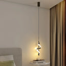 GobekUsa LED Pendant Light for Bedroom Dining Room Bedside Decorative Hanging Lamp
