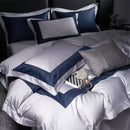 GobekUsa Egyptian Cotton Luxury Bedding Set, 1000TC, Queen or King Duvet Cover, Soft Silky Sheets