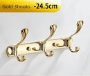 GobekUsa Brass Gold Towel Hook: Wall Mount Bathroom/Kitchen Hanger