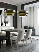 GobekUsa Large Glass Pendant Light Dining Table Kitchen Island Lamp