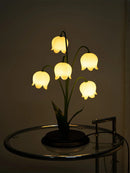 GobekUsa LED Flower Table Lamp - Decorative Desk Light for Bedroom, Living Room, Study