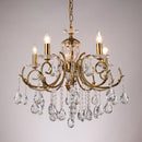 GobekUsa Crystal Chandelier Gold Chrom Nordic LED Luxury Lighting